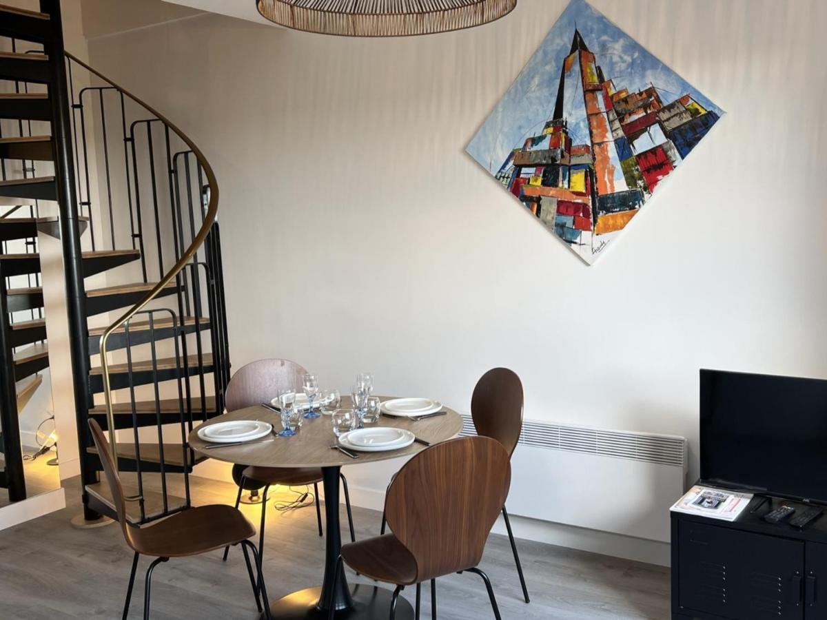 Cabourg : Duplex Renove 2 Pieces, Acces Direct Plage, Fibre, Parking, Cuisine Equipee, 4 Pers. - Fr-1-487-351 Екстер'єр фото